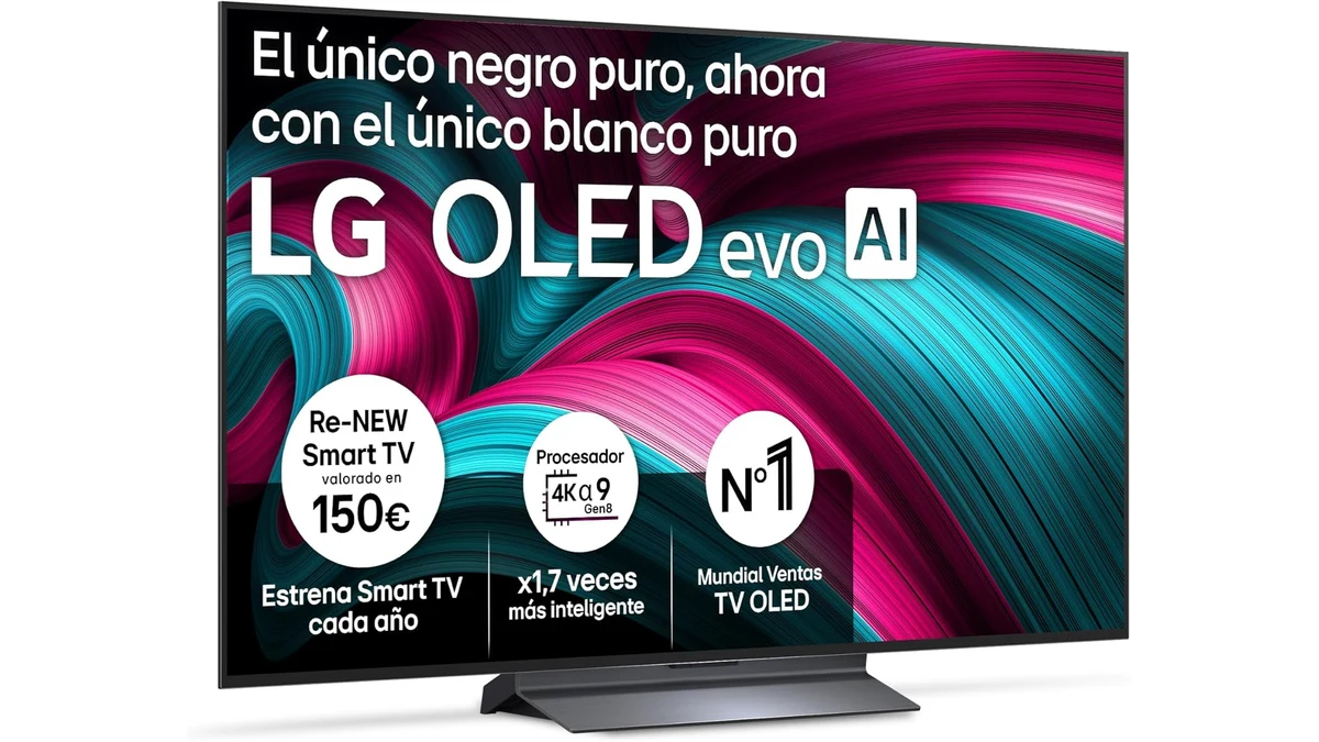 LG OLED55C54LA C5 OLED evo de 55 pulgadas